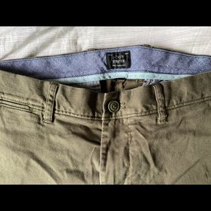 J. Crew 250 - Skinny Stretch pant - Olive - 32 x 32